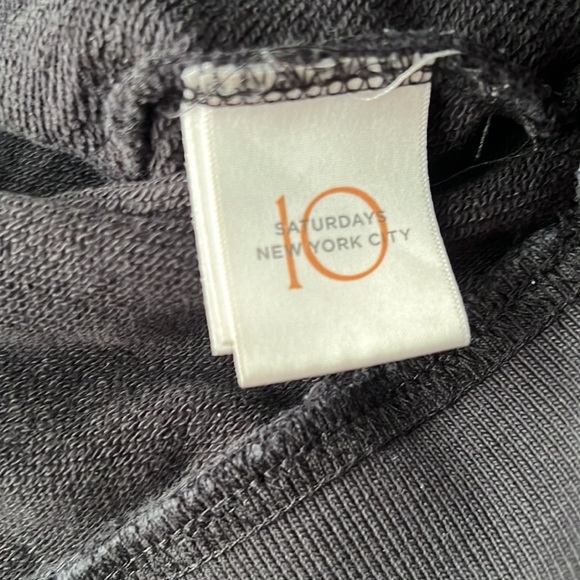 Saturday’s Surf NYC Ditch Multicolor Logo Hoodie Grey - Picture 7 of 10